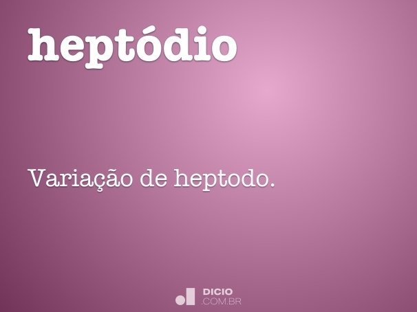 heptódio