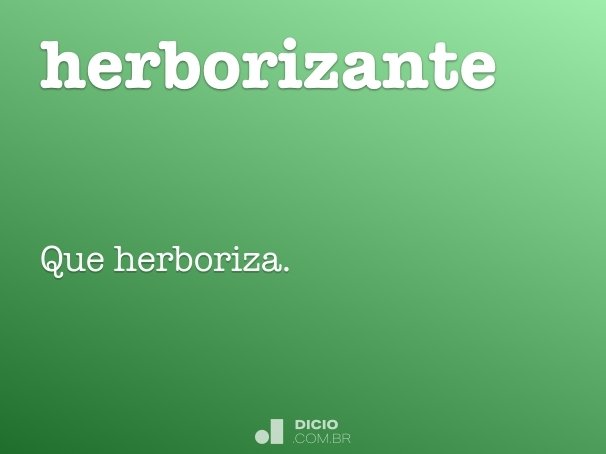 herborizante
