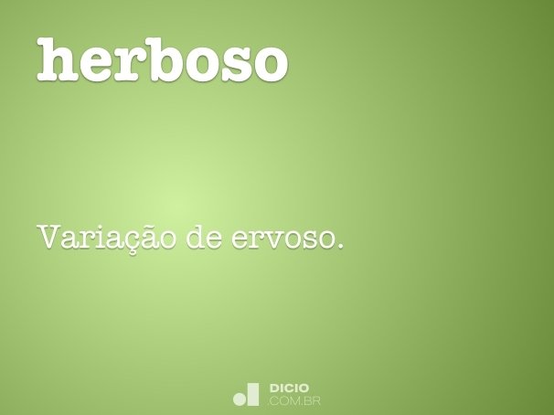herboso