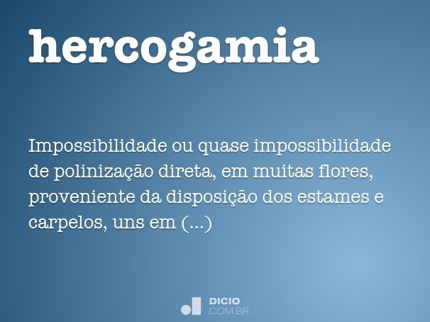 hercogamia