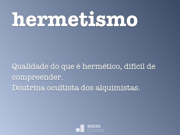 hermetismo