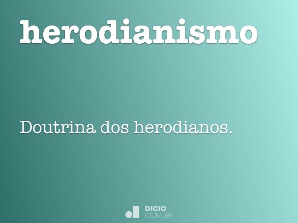 herodianismo