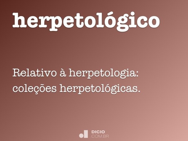 herpetológico