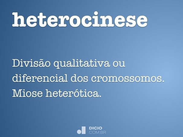 heterocinese