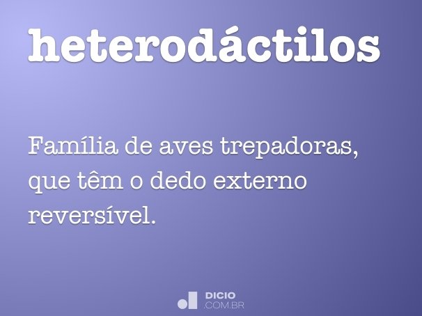 heterodáctilos