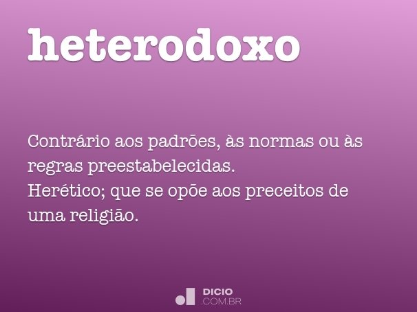 heterodoxo