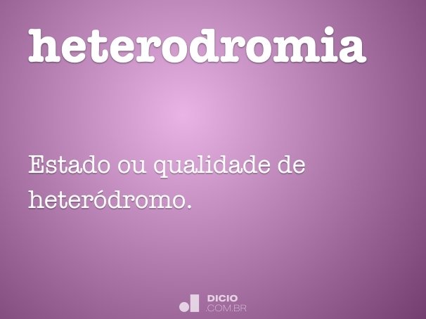 heterodromia
