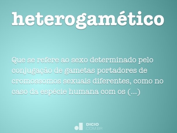 heterogamético