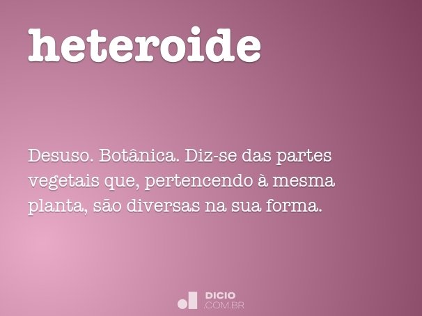 heteroide