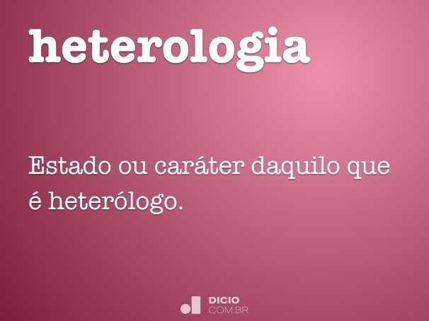 heterologia