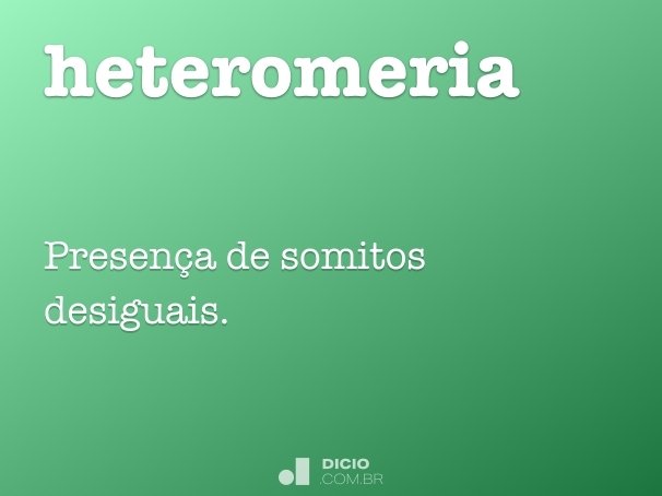 heteromeria