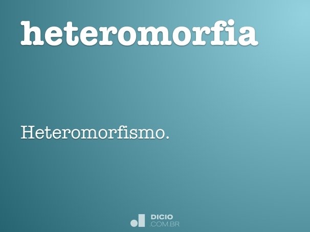 heteromorfia