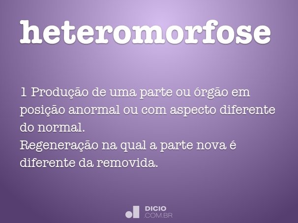 heteromorfose