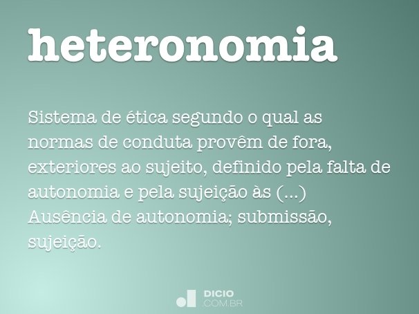heteronomia