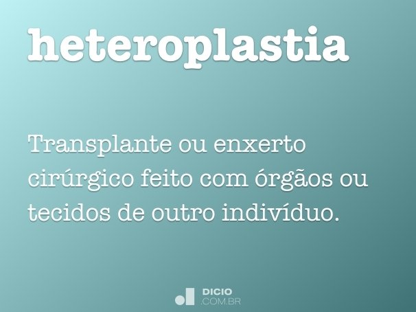 heteroplastia