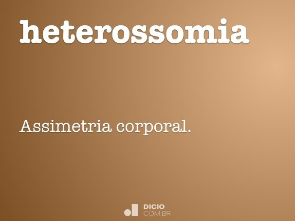 heterossomia