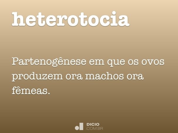 heterotocia