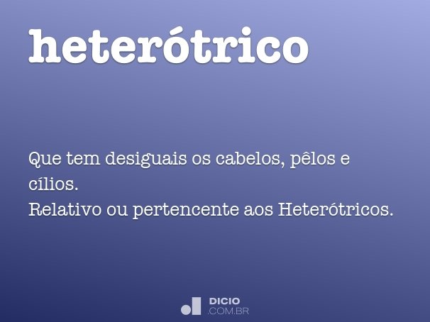 heterótrico