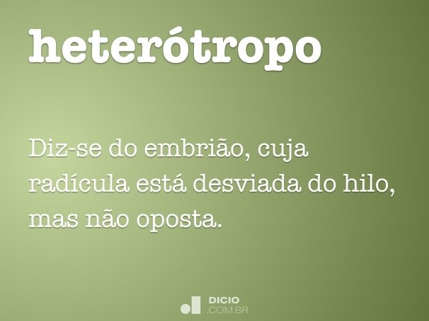heterótropo