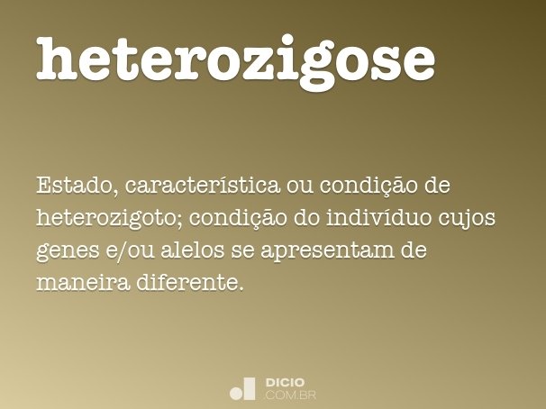 heterozigose