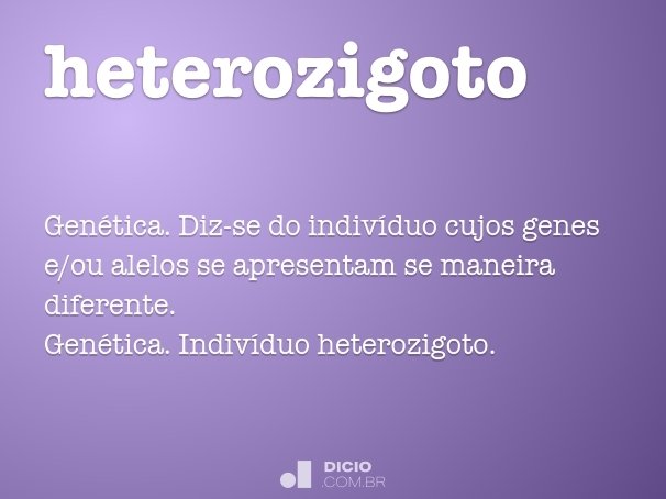 heterozigoto