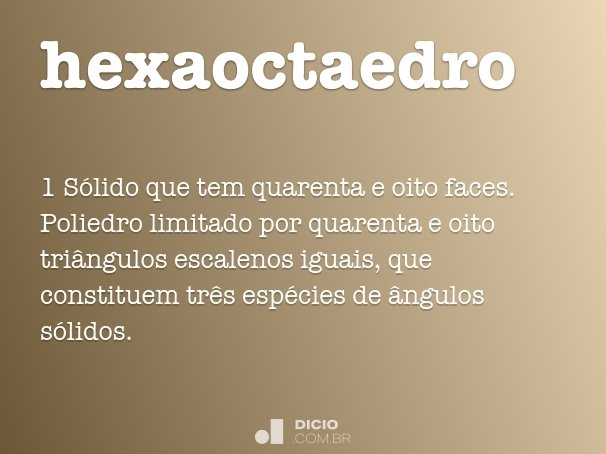 hexaoctaedro