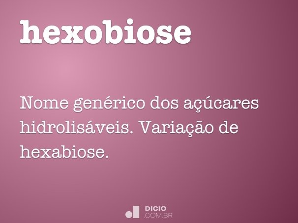 hexobiose