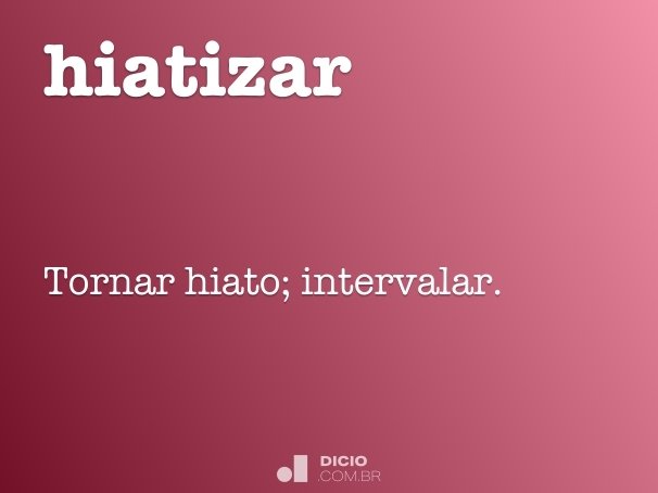 hiatizar