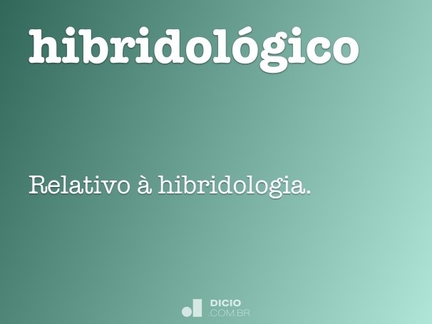 hibridológico