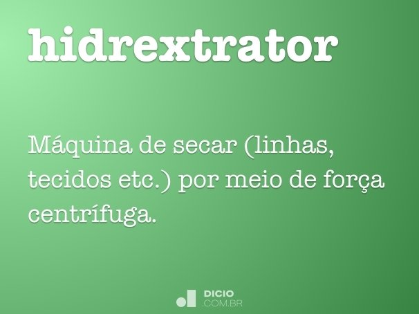 hidrextrator