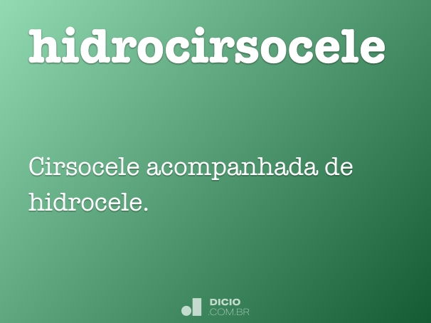 hidrocirsocele