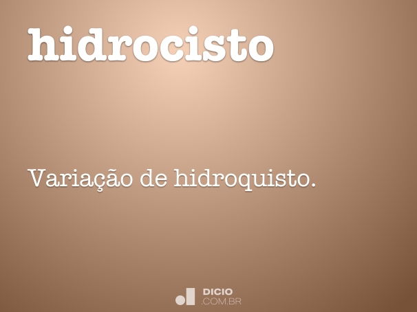 hidrocisto