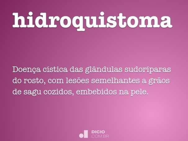 hidroquistoma