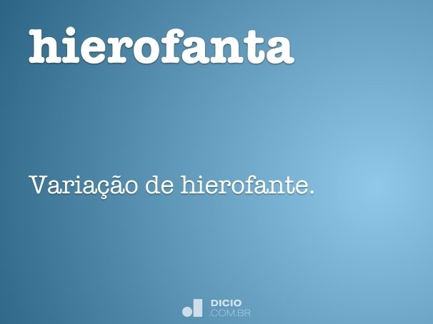 hierofanta