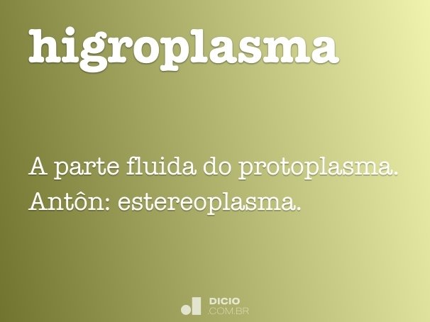 higroplasma