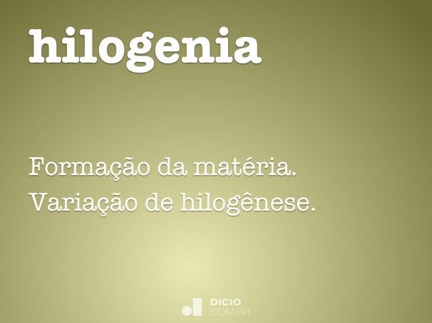 hilogenia