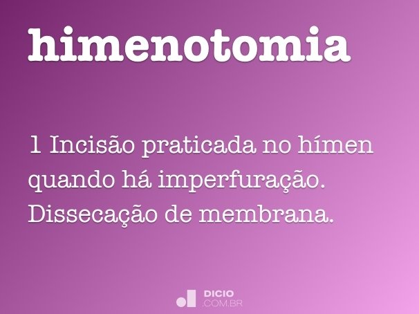 himenotomia