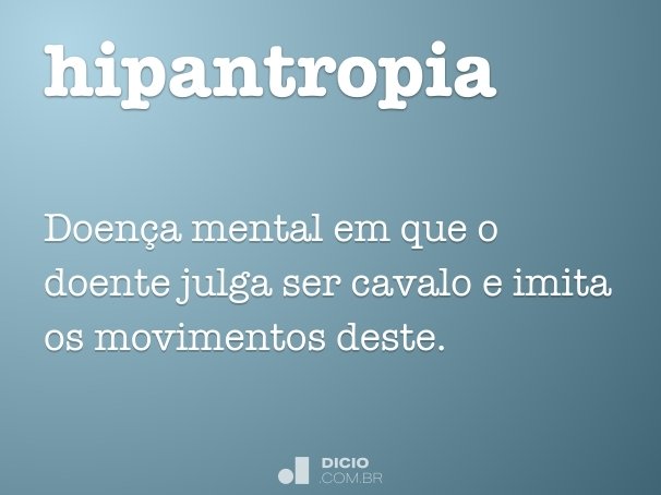hipantropia