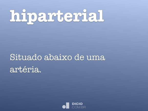 hiparterial