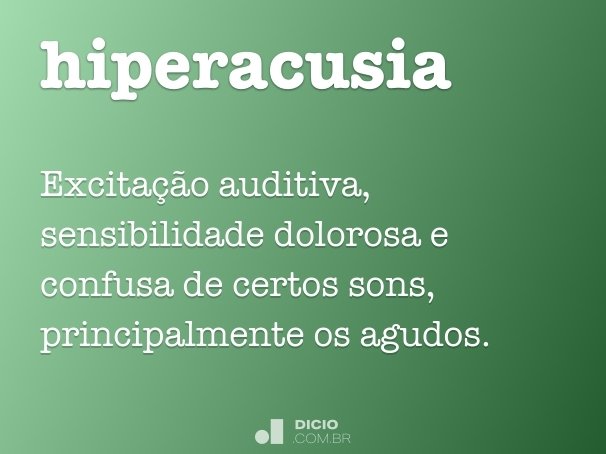hiperacusia