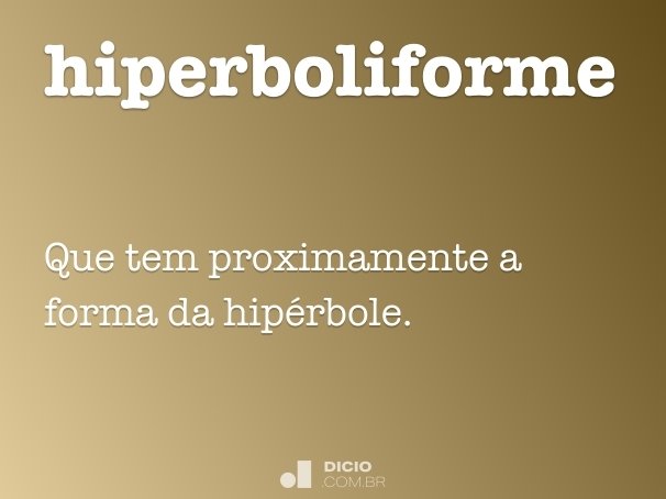 hiperboliforme