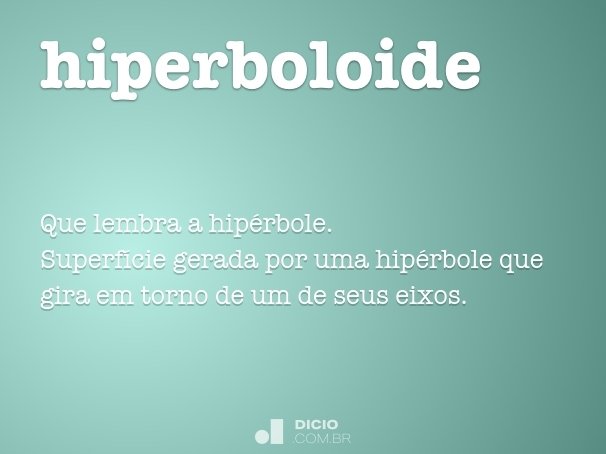 hiperboloide