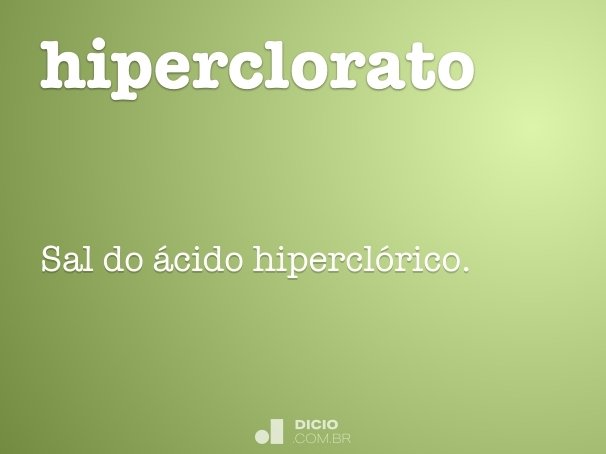 hiperclorato