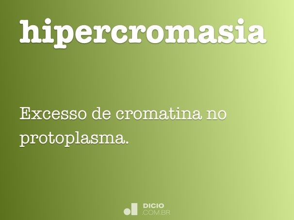 hipercromasia
