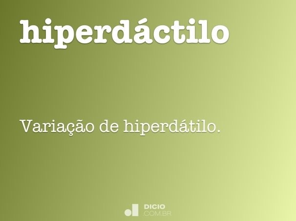 hiperdáctilo