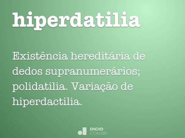 hiperdatilia