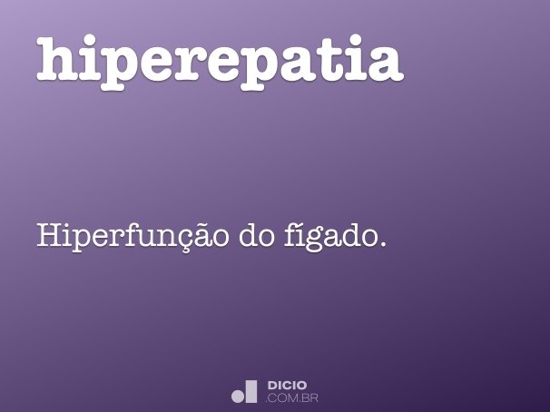 hiperepatia