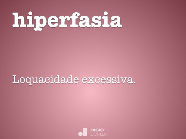 hiperfasia