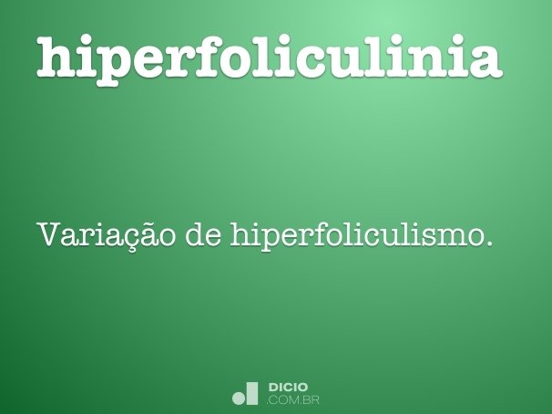 hiperfoliculinia
