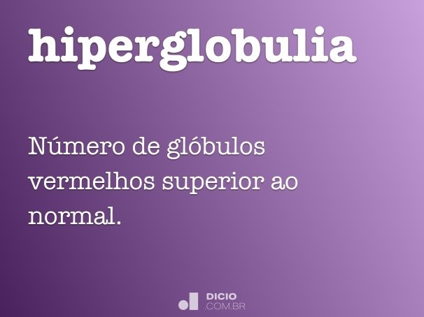 hiperglobulia